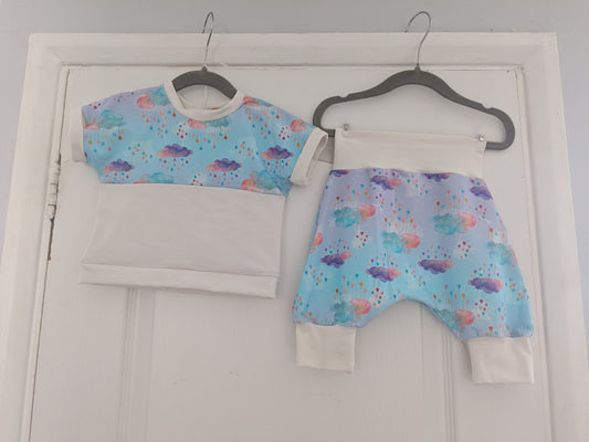 Top and shorts set 6-12 months