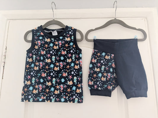 Top and shorts set 2-3 years