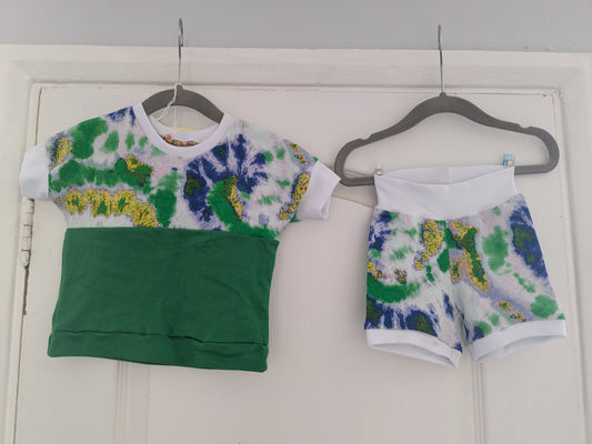 Top and shorts set 6-12 months